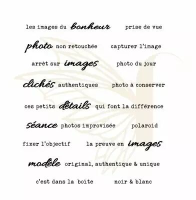 TAMPONS TRANSPARENTS PHRASES UN AIR CHIC