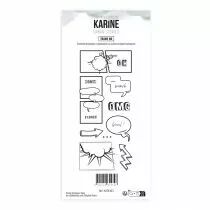 Tampons transparents Trame BD Urban Stories