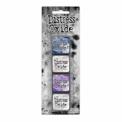 Tim Holtz Distress Mini Oxide Ink Pads 4/Pkg - Kit 17 violet