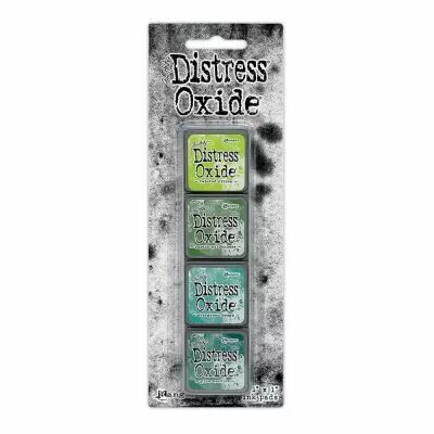 Tim Holtz Distress Mini Oxide Ink Pads 4/Pkg - KIT 9 vert