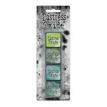 Tim Holtz Distress Mini Oxide Ink Pads 4/Pkg - KIT 9 vert