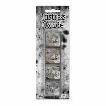 Tim Holtz Distress Mini Oxide Ink Pads 4/Pkg - marron