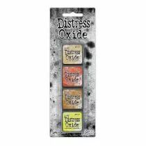 Tim Holtz Distress Mini Oxide Ink Pads 4/Pkg - orange 
