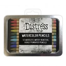 Tim Holtz Distress Watercolor Pencils 12/Pkg Set 3