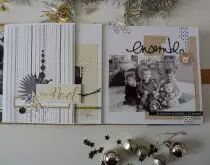 TUTORIEL ALBUM \ UN AIR DE NOEL\  PAR ANNE