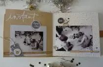 TUTORIEL ALBUM \ UN AIR DE NOEL\  PAR ANNE