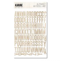 Une pause Fika - Alphabet Bois - Les Ateliers de Karine