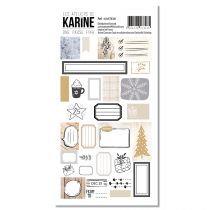 Une pause Fika - stickers étiquettes - Les Ateliers de Karine