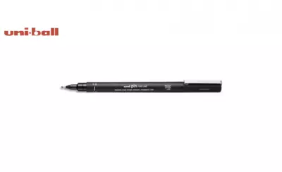 UNI-BALL Stylo UNI PIN pointe calibr�e 1 mm Noir