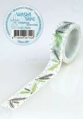 Washi Tape Christmas Branches