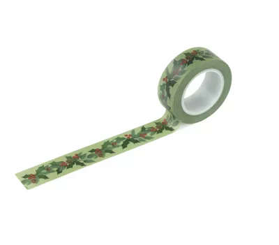 Washi Tape Christmas garland
