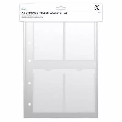 Xcut A4 Pochettes Classeur De Rangement (6pcs) - A6